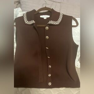 St. John collection vest
